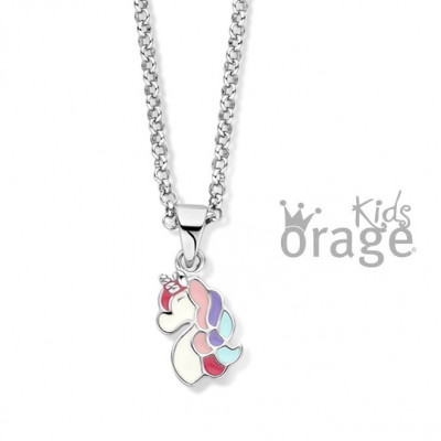 Orage Kids Zilver ketting met hanger K2707