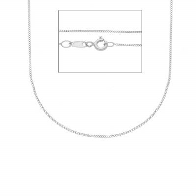 18 karaat huis juwelen Schakelketting gourmet 42CM.