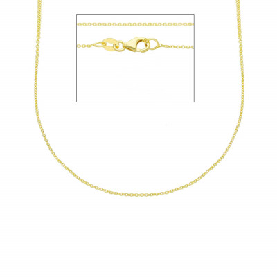 18 karaat huis juwelen Schakelketting forza 42CM. ref.156862