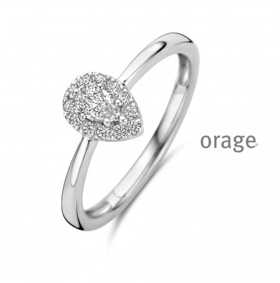 Orage Dames ring zilver BA108