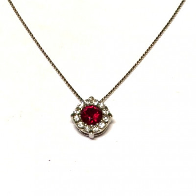 18 karaat dames ketting CO1276WRUZ