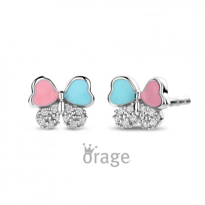 OORBELLEN ORAGE KIDS ZILVER OORRINGEN K2987