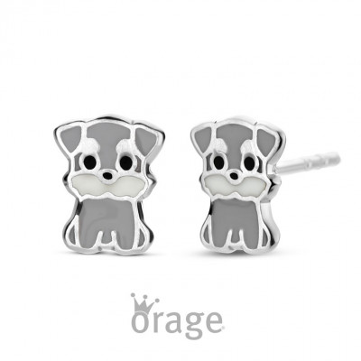 OORBELLEN ORAGE KIDS ZILVER OORRINGEN K3011