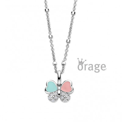 Orage Kids Zilver ketting met hanger K2985