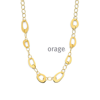 Orage PLAQUE ketting BA337/47cm.
