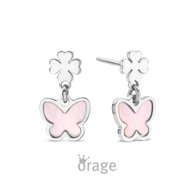 OORBELLEN ORAGE KIDS ZILVER OORRINGEN K2927