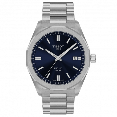 Tissot PRC 100 Solar Quartz 39mm T151.422.11.041.00 ZONNE-ENERGIE