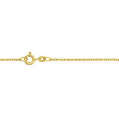 8 karaat huis juwelen Schakelketting forçat 45CM.