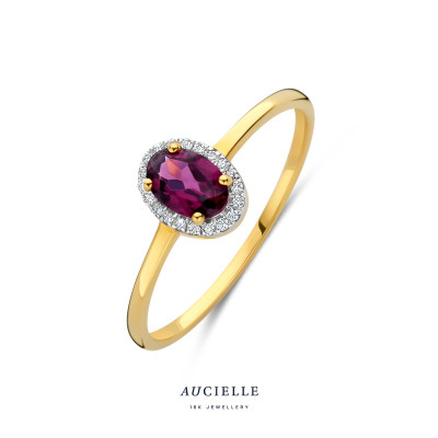 Aucielle ring 18 karaat MET DIAMANT AR0179D