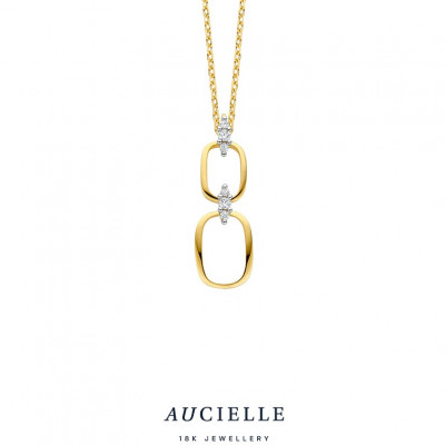 18 KARAAT HANGER MET ZIRCONIA  AH0200C