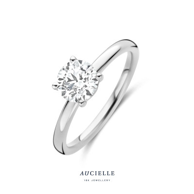 18 karaat ring met Lab Diamond 1.00ct ar9003u