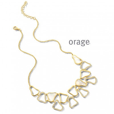 Orage PLAQUE ketting BB057/45cm.