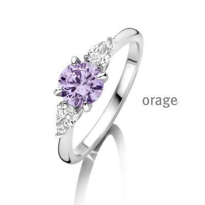 Orage Dames ring zilver BB027
