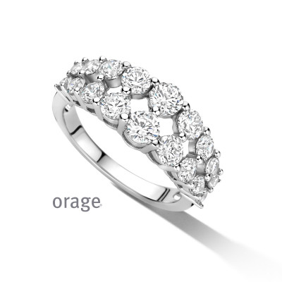 Orage Dames ring zilver BB021