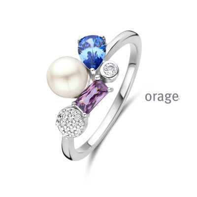Orage Dames ring zilver BB036