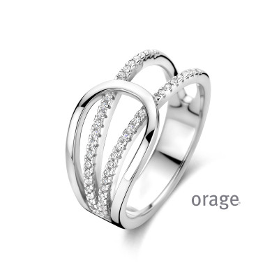 Orage Dames ring zilver BB148