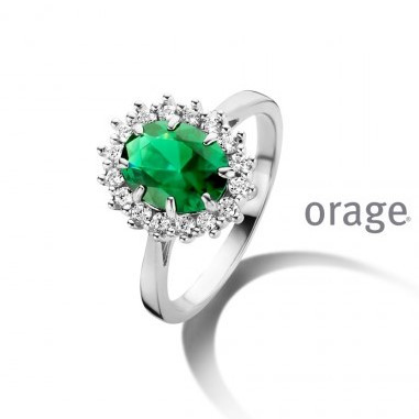 Orage Damesring zilver AS424 Orage Damesring zilver AS424