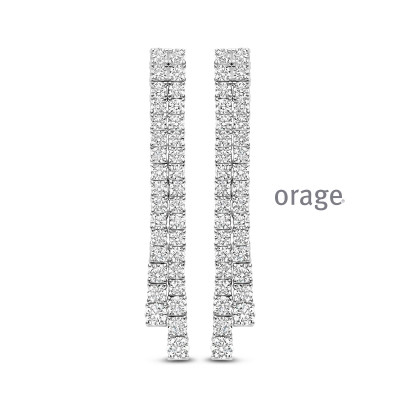 Orage Oorringen in ZILVER BB020