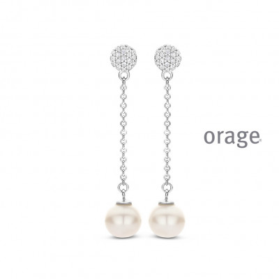 Orage Oorringen in ZILVER BB031