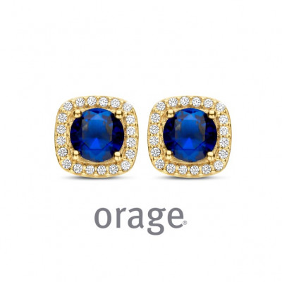 Orage Oorringen in plaque BB040