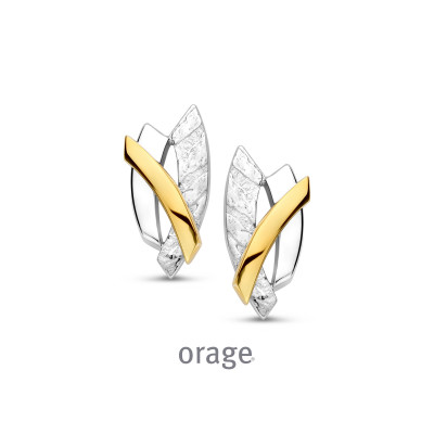 Orage Oorringen in ZILVER BB082