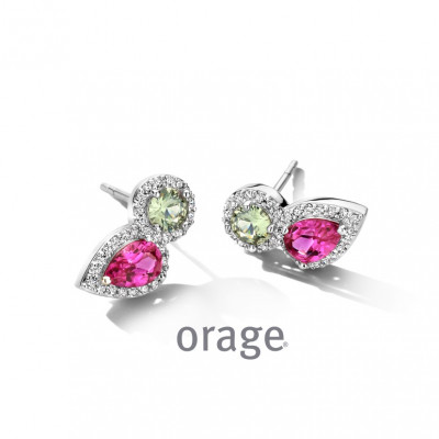 Orage Oorringen in ZILVER BB093