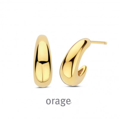 Orage Oorringen in plaque BB182