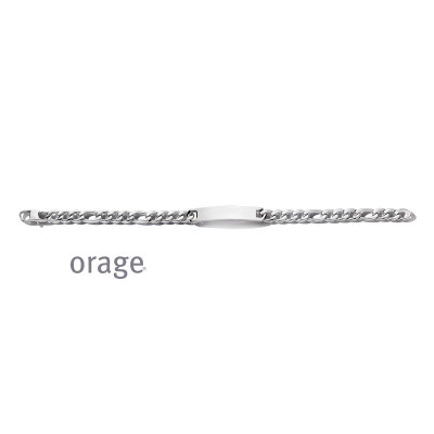 Orage HEREN Armband staal BB103 (8mm.)