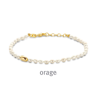 Orage PAREL Armband MET VERGULD SLOT BB154