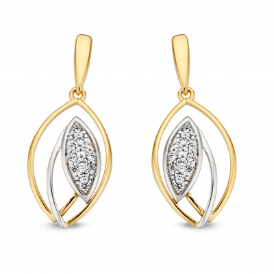 18 karaat oorhangers GO2863BZ 18 karaat oorhangers GO2863BZ