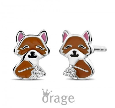 OORBELLEN ORAGE KIDS ZILVER OORRINGEN K2992