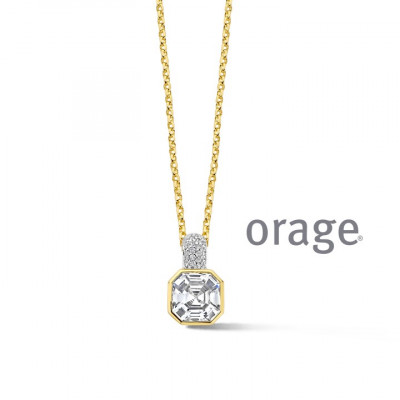 Orage PLAQUE ketting BB268/45cm.