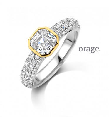 Orage Dames ring zilver BB269