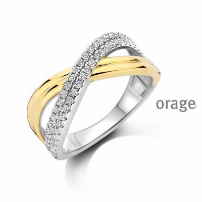 Orage Dames ring zilver BB220