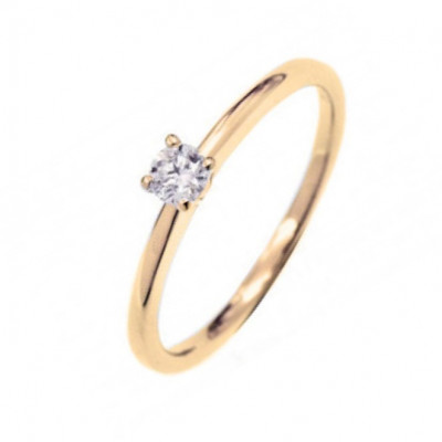 18 karaat ring met briljant GR4810GB05