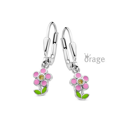 OORBELLEN ORAGE KIDS ZILVER OORRINGEN K3178