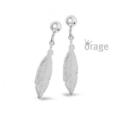 OORBELLEN ORAGE KIDS ZILVER OORRINGEN K2853