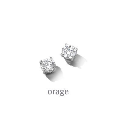 Orage Oorringen in zilver BB207 5mm.