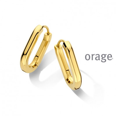 Orage Oorringen CREOLEN in plaque BB339