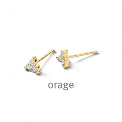 Orage Oorringen in plaque BB363