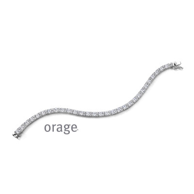 Orage Armband zilver BB215