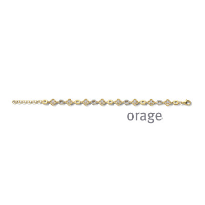 Orage Armband VERGULD BB327 (19cm.)