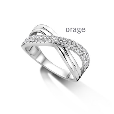 Orage Dames ring zilver BB221