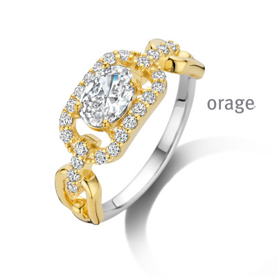 Orage Dames ring zilver BB310