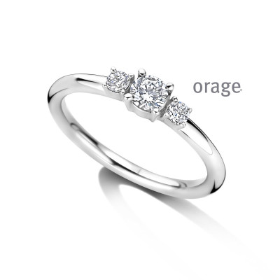 Orage Dames ring zilver BB209
