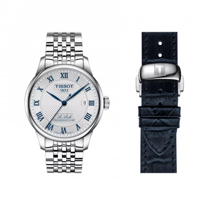 Tissot Le Locle Powermatic 80  T006.407.11.033.03 (met extra leder armband)