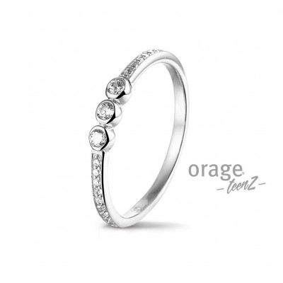 Orage Dames ring zilver T643