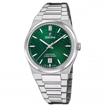 Uurwerken Festina F20051/E Nueva I-Size Heren horloge saffierglas swiss made Uurwerken Festina F20051/E Nueva I-Size Heren horloge saffierglas swiss made