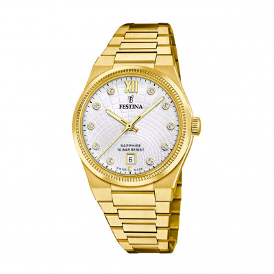 Uurwerken Festina F20058/1 RIVé Dames horloge saffierglas swiss made