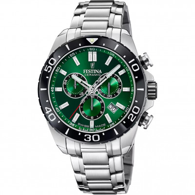 Uurwerken Festina F20042/3 Heren horloge saffierglas swiss made